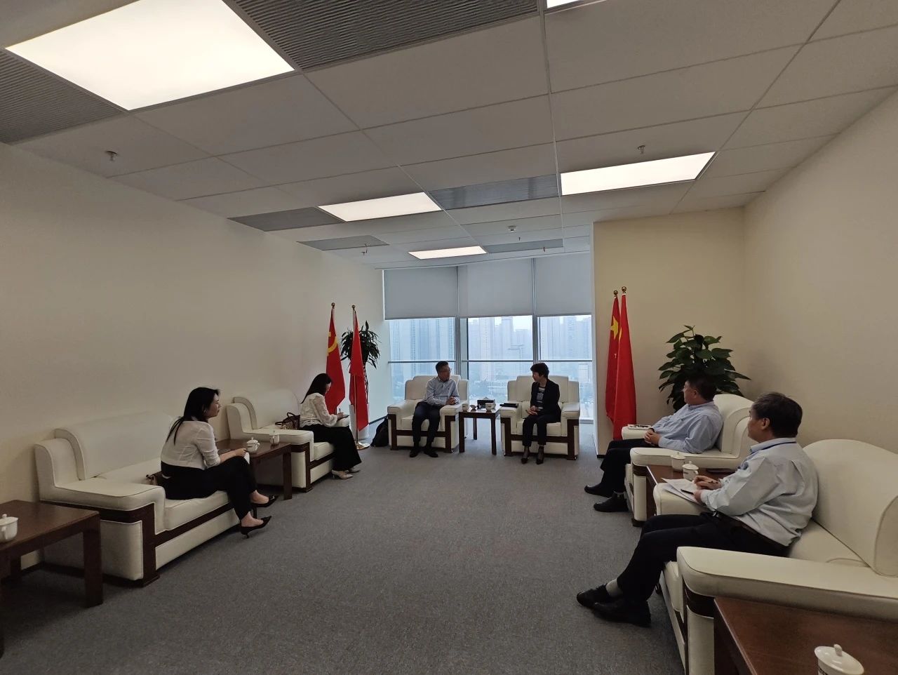 陕西省金融科技协会理事单位银雁科技拜访会长单位——建行陕西省分行